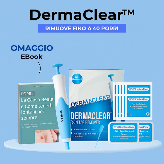 DermaClear Kit™ – Basta verruche cutanee