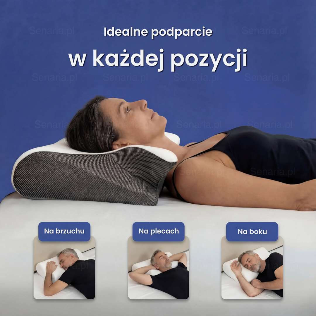 Poduszka OrtoSen 2.0: Ulga w Bólu Szyi | Senaria