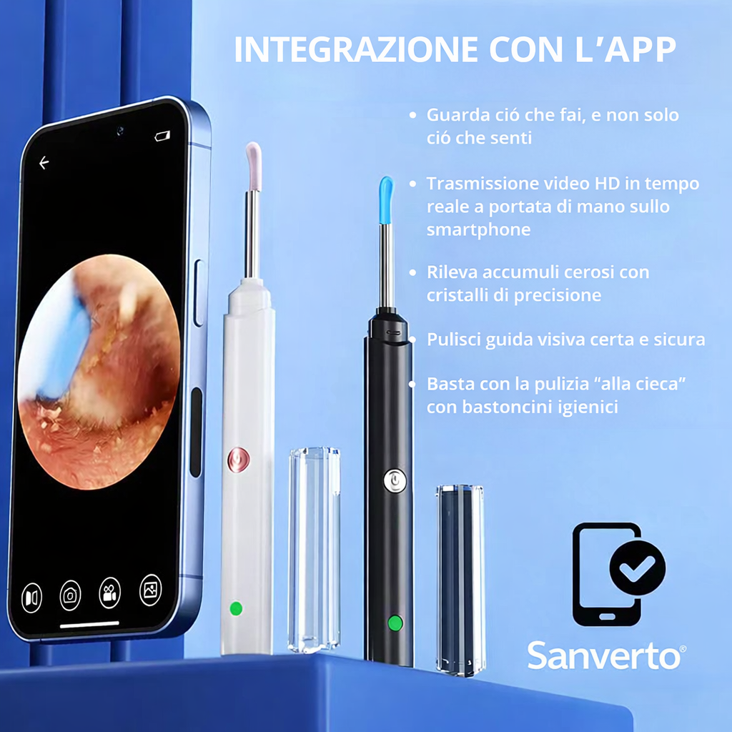 Sanverto VisioEar: tecnologia approvata dai medici per la salute delle tue orecchie