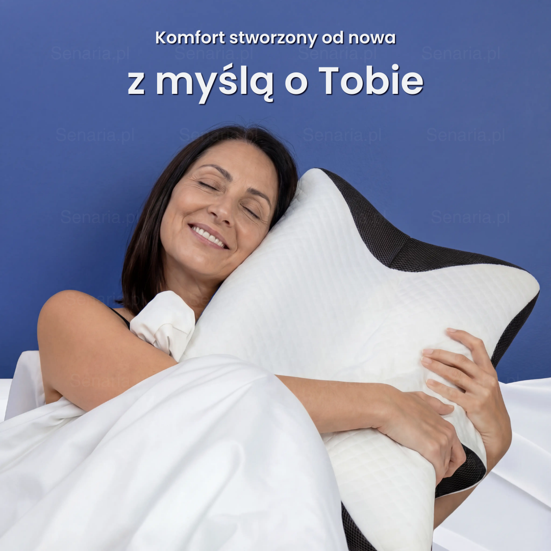 Poduszka OrtoSen 2.0: Ulga w Bólu Szyi | Senaria