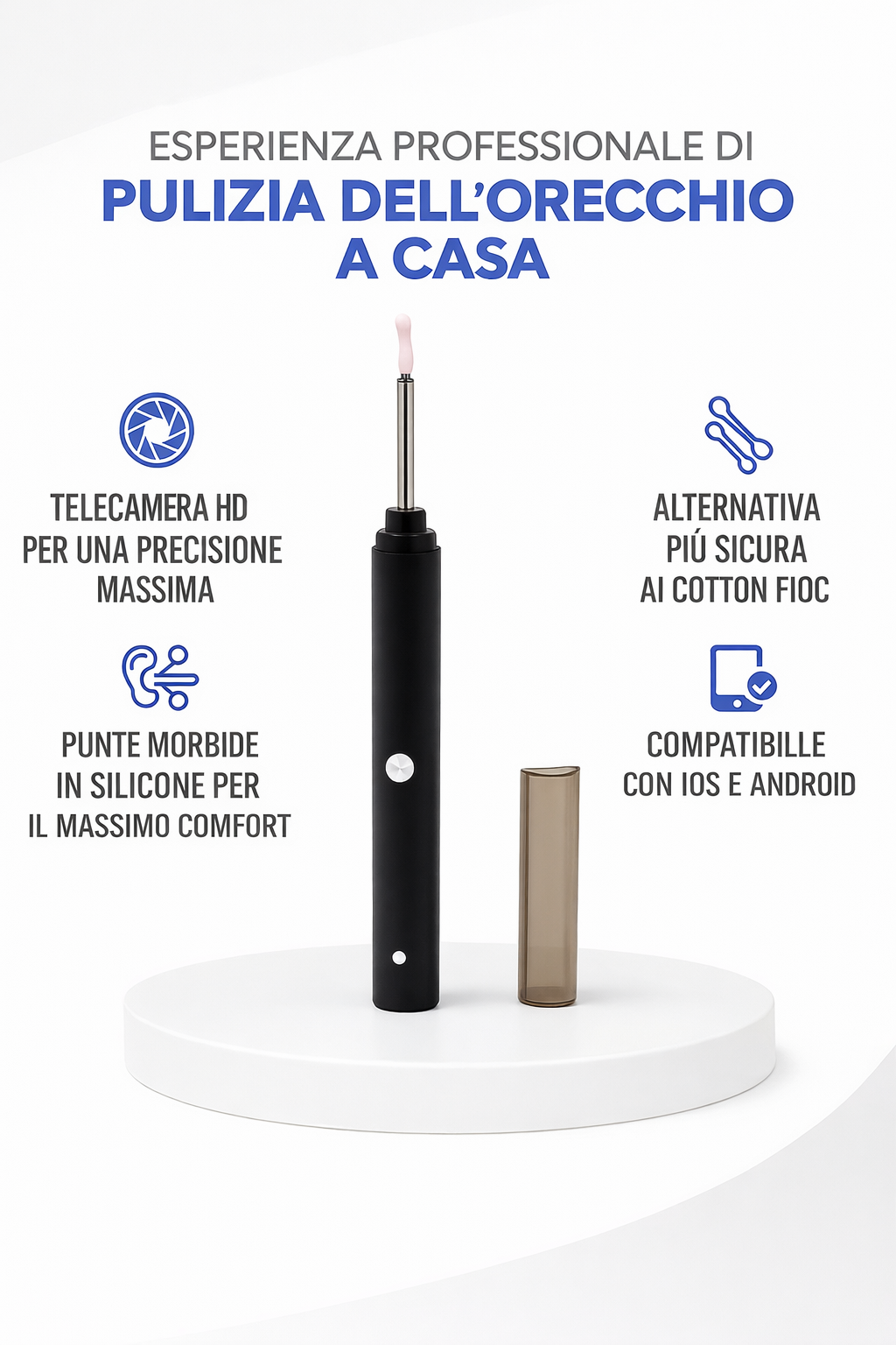 Sanverto VisioEar: tecnologia approvata dai medici per la salute delle tue orecchie