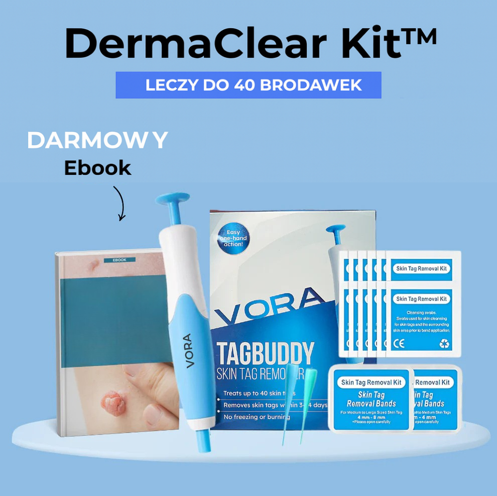 DermaClear Kit™- Koniec z brodawkami skórnymi